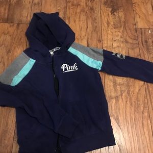 PINK zip up hoodie